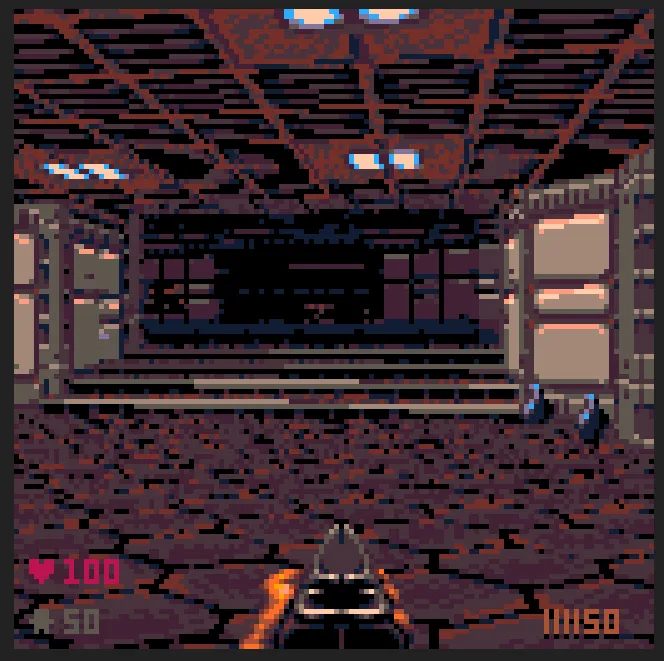 Poom, le demake de Doom tournant sur Pico-8