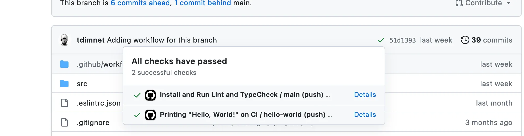 Des exemples de Workflow de GitHub Actions
